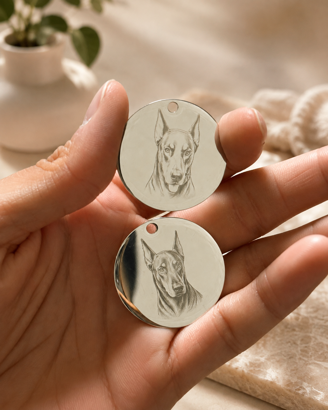 Custom Engraved Pet ID Tag